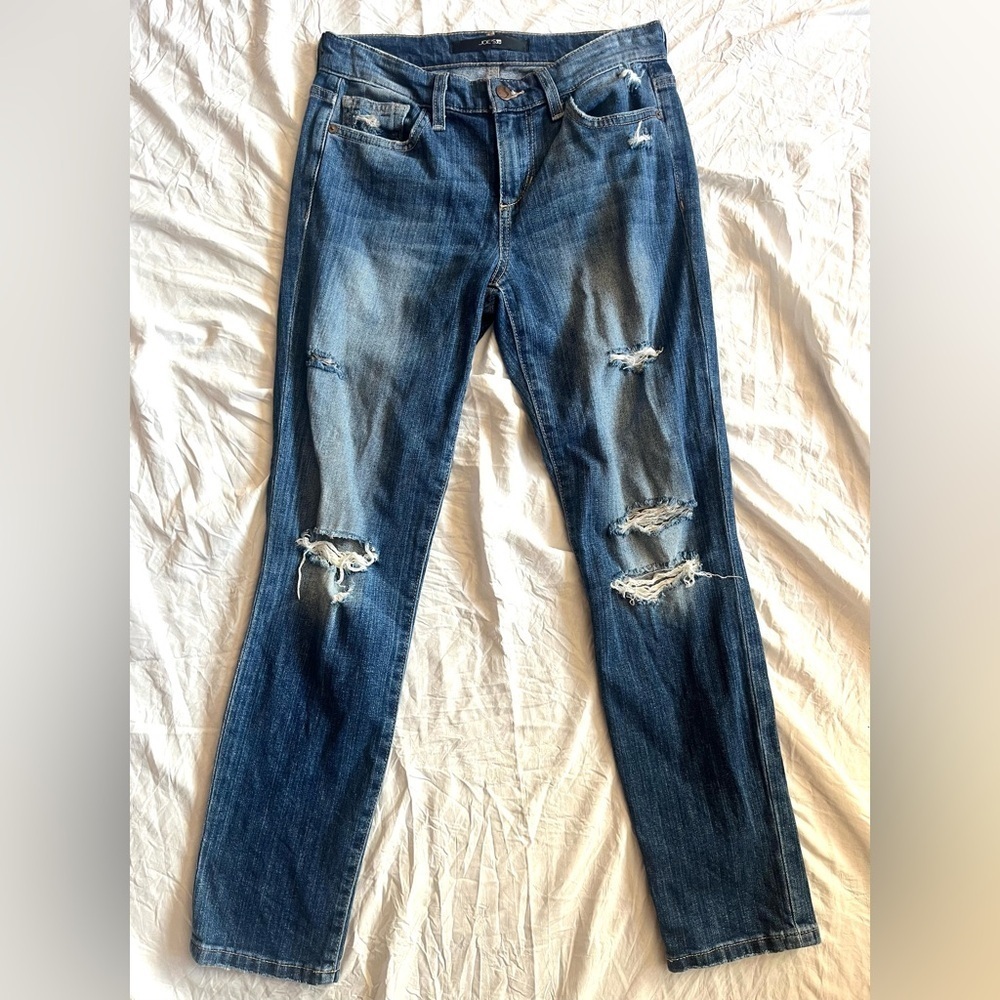 Joe’s Jeans Women’s Quality Distressed Blue Jeans Size 25
